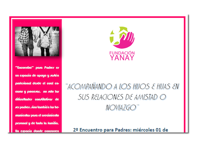 Acompañando a los hijos e hijas en sus relaciones de amistad o noviazgo